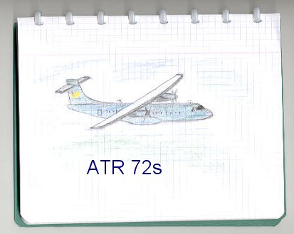 avion ATR 72s